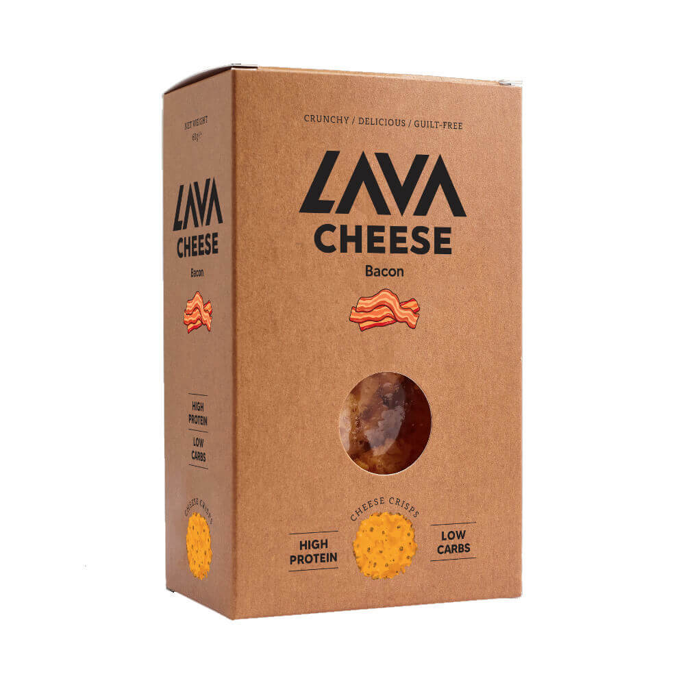 Lava Cheese Bacon Cheese Melt Crackers